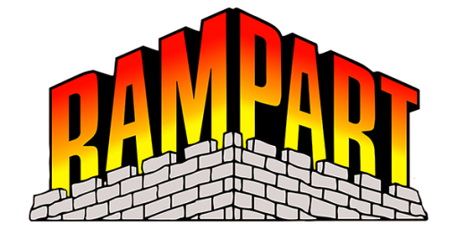 Rampart (Japan) (Konami) logo